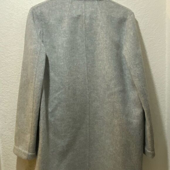 NWOT Theory Sileena Winsome Wool Cashmere Open Front Shawl Coat size S - Picture 8 of 8